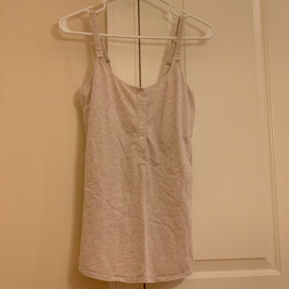 Nursing tank top- size Large